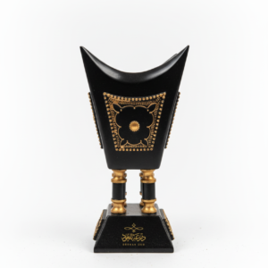 مبخرة درعة اسود x ذهبي